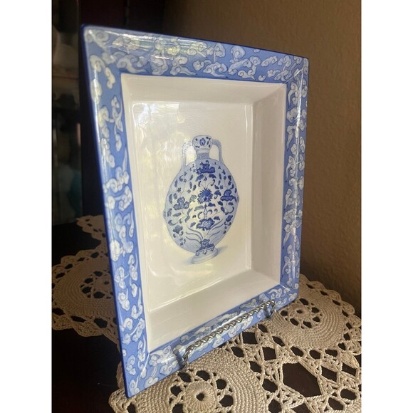 Rare Hand Painted Chinese Asianera Dish - Picture 2 of 4